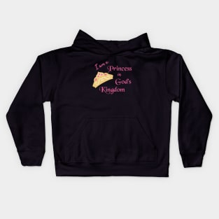 I Am A Princess in God's Kingdom Kids Hoodie